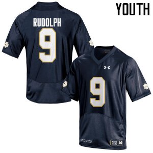 Notre Dame Fighting Irish Youth Kyle Rudolph #9 Navy Blue Under Armour Authentic Stitched College NCAA Football Jersey YWS3499BJ